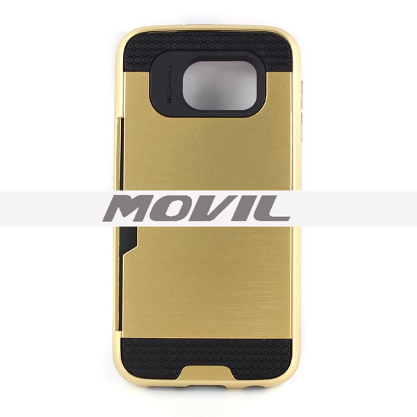 NP-2396 2 en 1 tpu    pc funda  para Samsung Galaxy S6-0